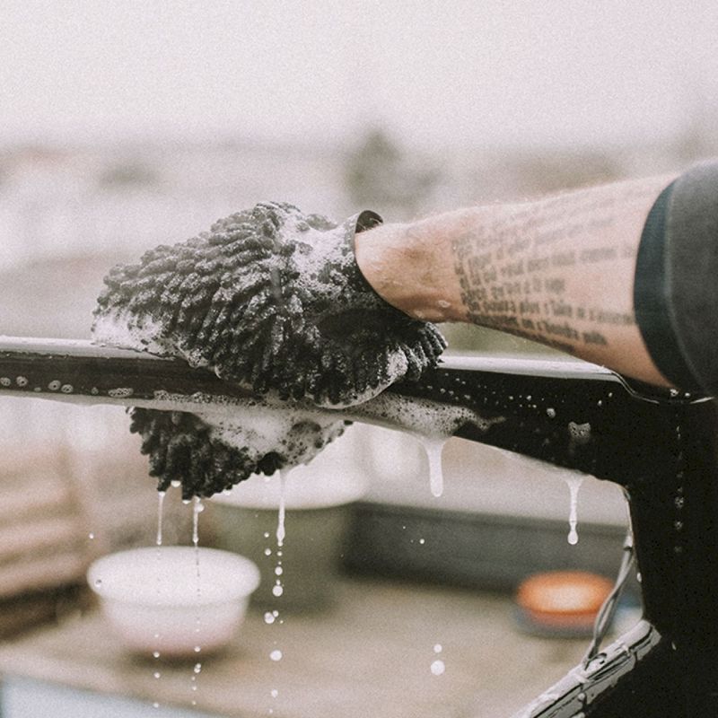 Dynamic bike care Microfibre Bike Cleaning Glove - Handske | Hardloop