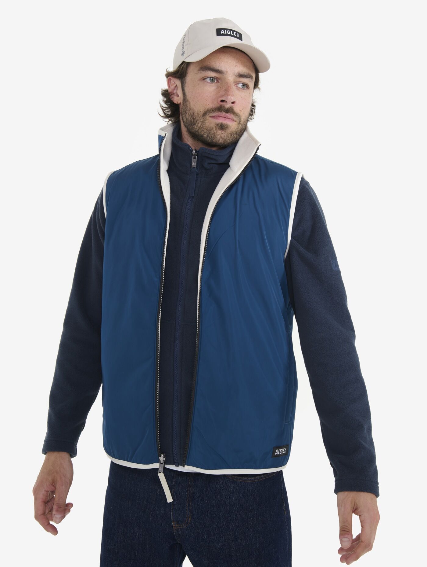 Aigle Polaire Sherpa T-Kit Reversible Sans Manche - Fleece jacket - Men's | Hardloop