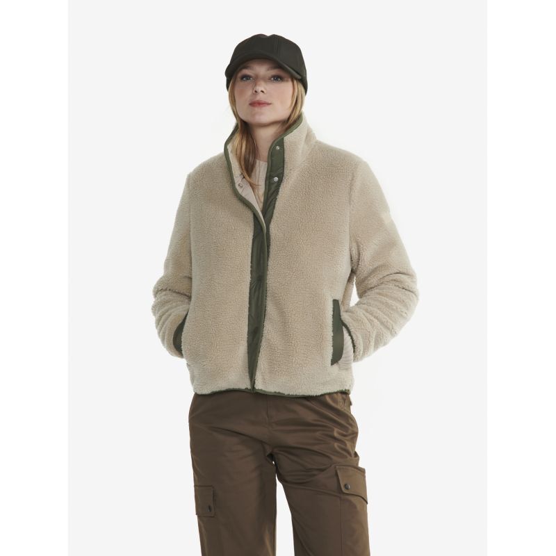 Veste Sherpa Bi-Matière - Fleece jacket - Women's