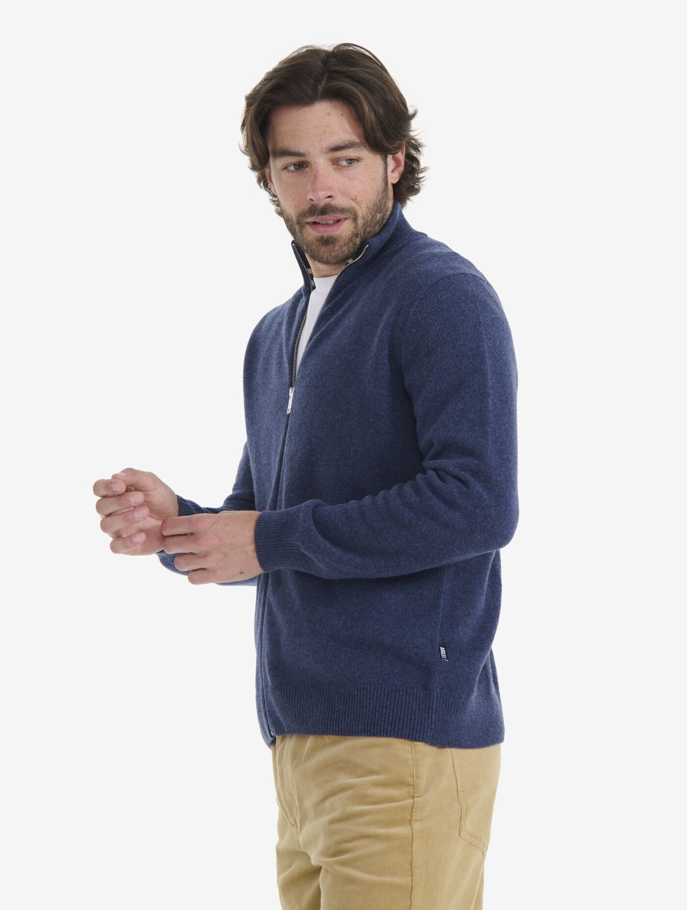 Aigle Pull Col Montant Zip - Felpa - Uomo | Hardloop