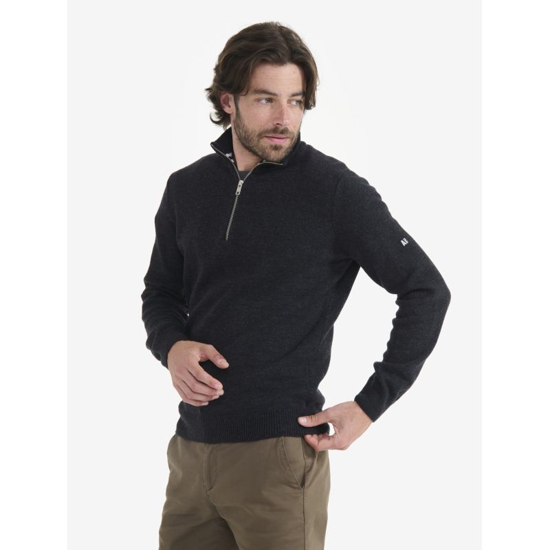 Aigle Pull Col Montant Demi-Zip - Felpa - Uomo | Hardloop