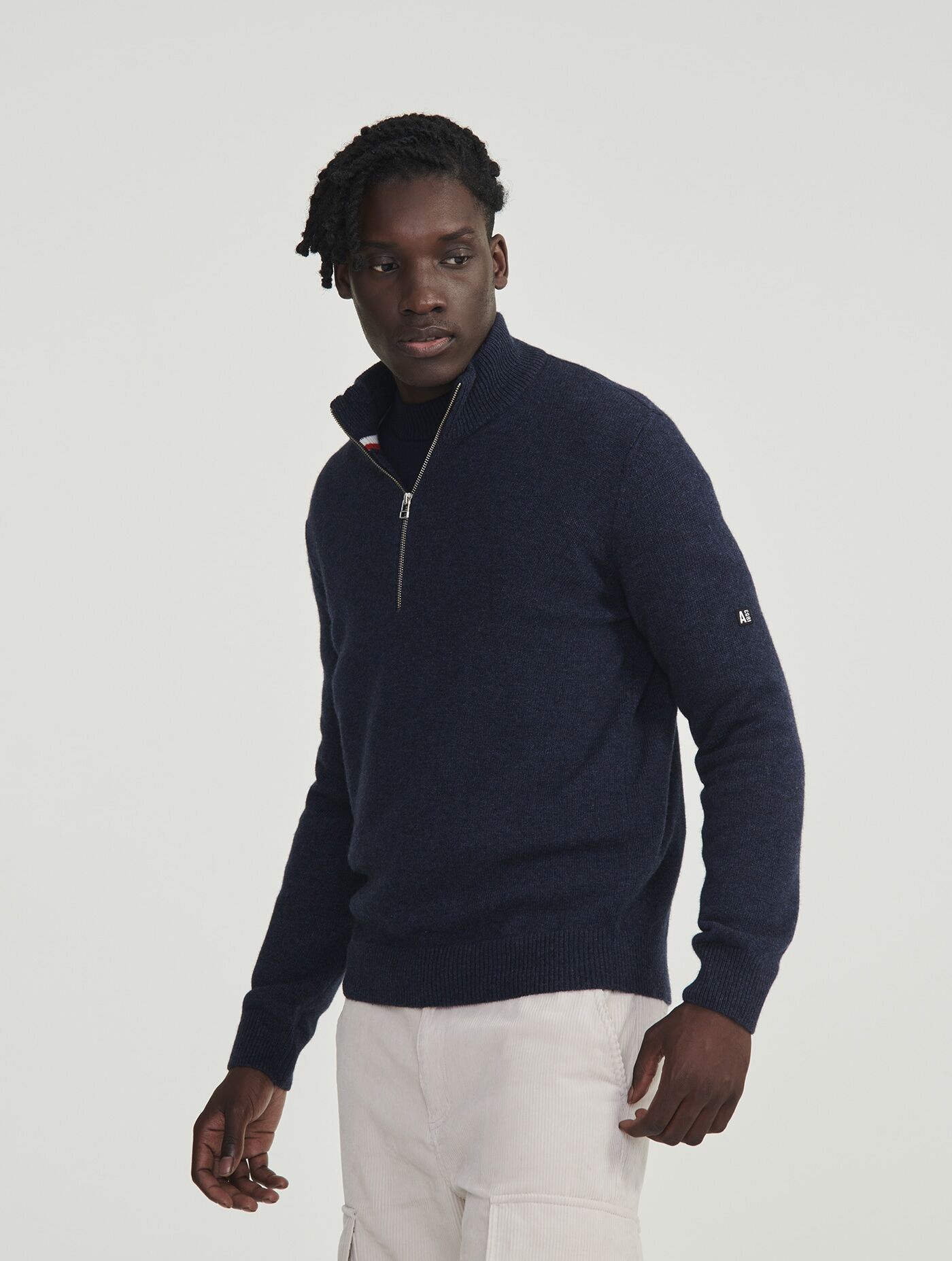 Aigle Pull Col Montant Demi-Zip - Felpa - Uomo | Hardloop