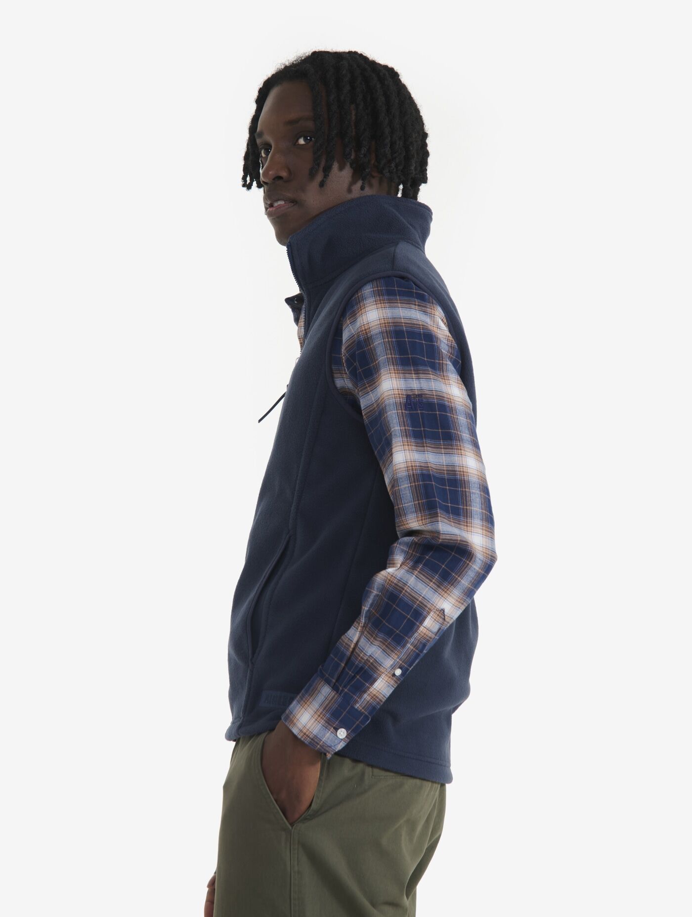 Aigle Polaire Microfibre T-Kit Sans Manche Fermeture Éclair - Polaire homme | Hardloop