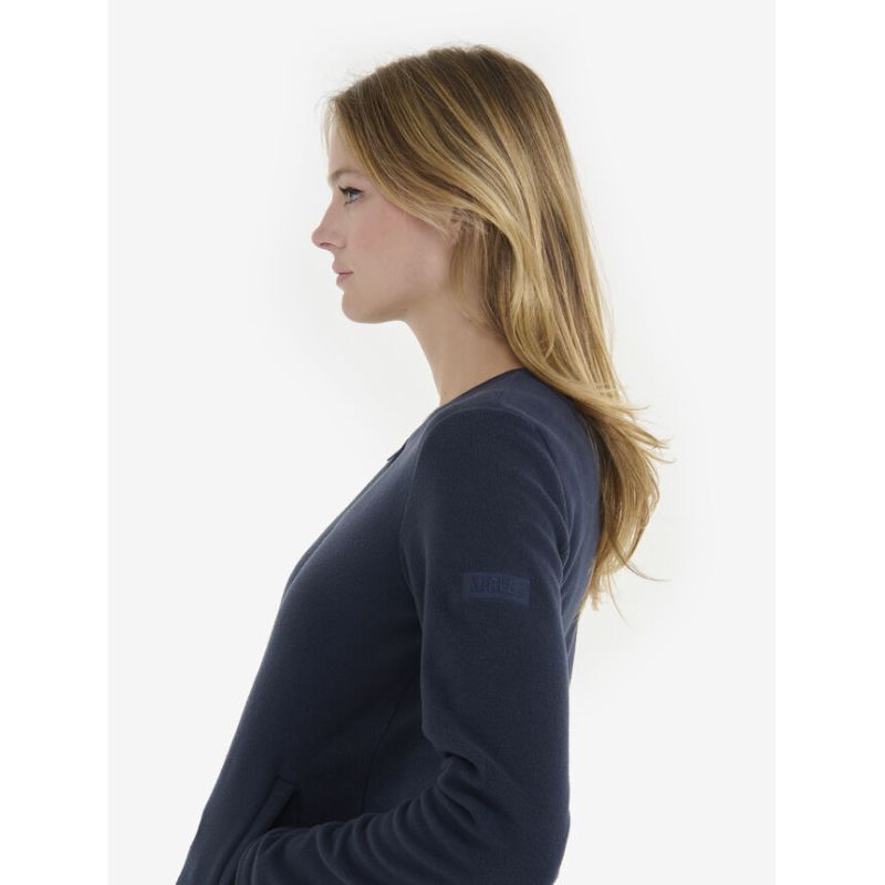 Aigle Veste Micro Polaire Sans Col - Fleecevest - Dames | Hardloop