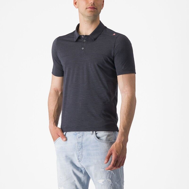 Castelli Merino Polo - Polo homme | Hardloop