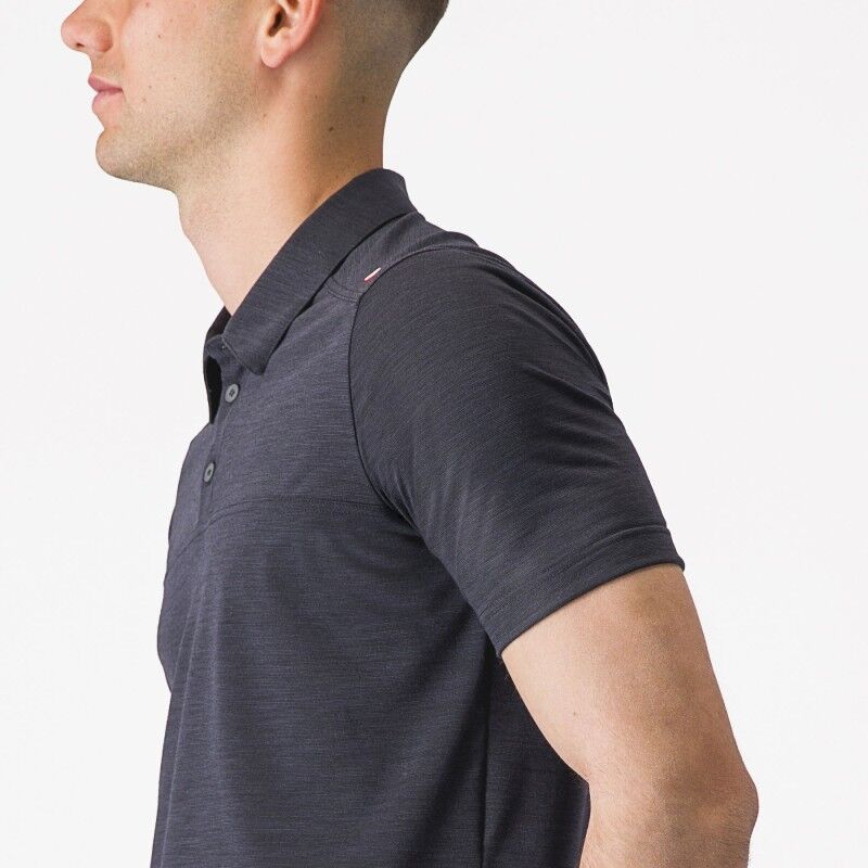 Castelli Merino Polo - Polo homme | Hardloop