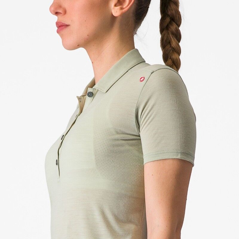 Castelli Merino W Polo - Poloshirt - Dames | Hardloop