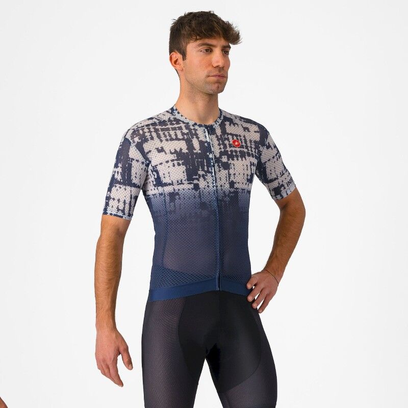 Castelli FLY DIRECT VEST - Maillot de cycliste - twilight blue/silver gray/bleu