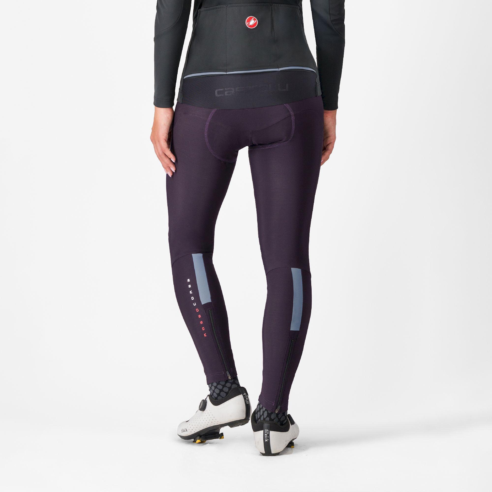 Castelli Sorpasso Ros W Tight - Spodenki kolarskie z szelkami rowerowe damskie | Hardloop