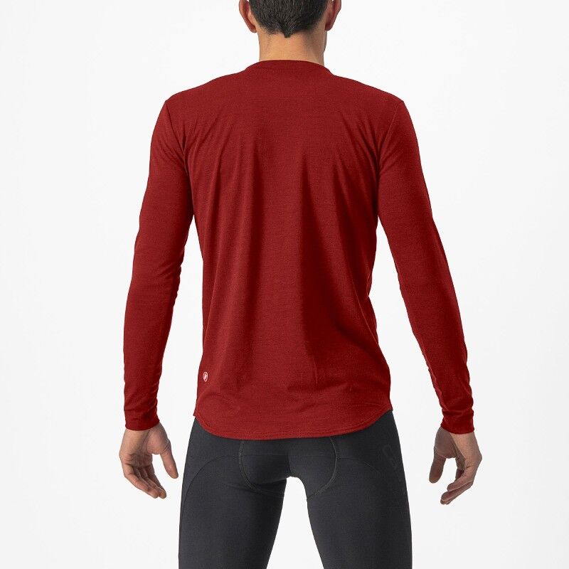 Castelli Unlimited Merino Long Sleeve - Merino Wool Jersey - Men's | Hardloop