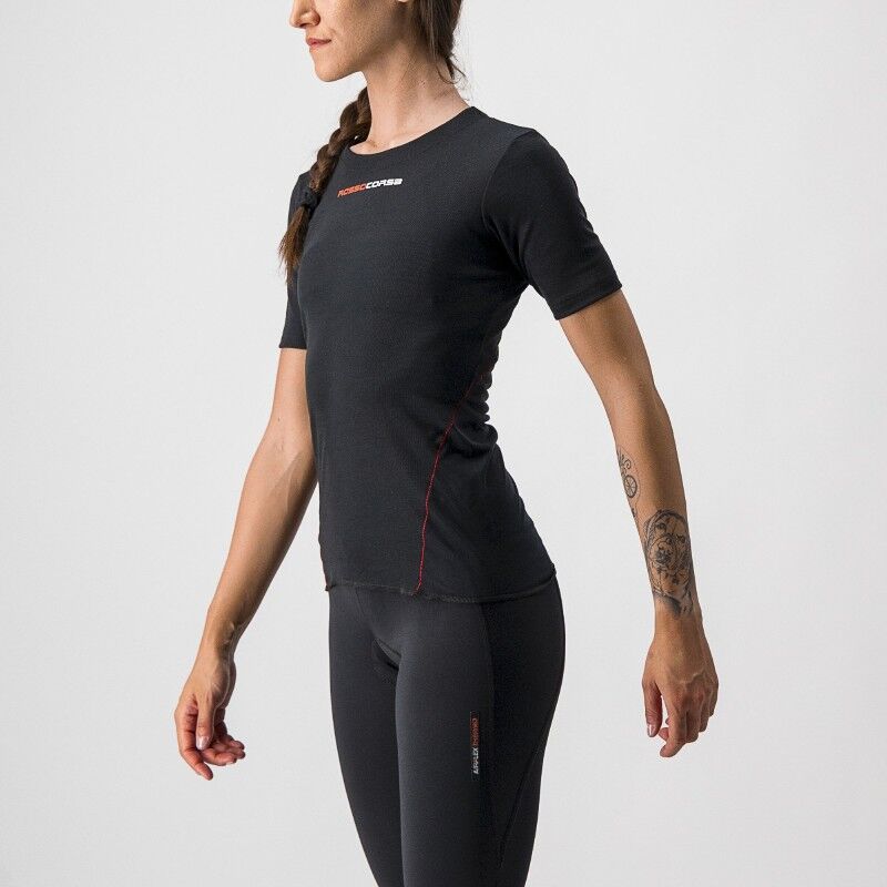 Castelli Prosecco Tech W Short Sleeve - Fahrrad Funktionsunterwäsche - Damen | Hardloop