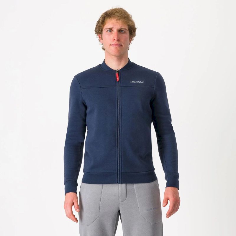 Castelli Classico Track Jacket - Fleecetakki - Miehet | Hardloop