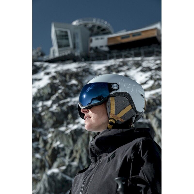 Bollé Eco V-Atmos - Eco Photochromic Blue Cat 1-3 - Skihelm met vizier | Hardloop