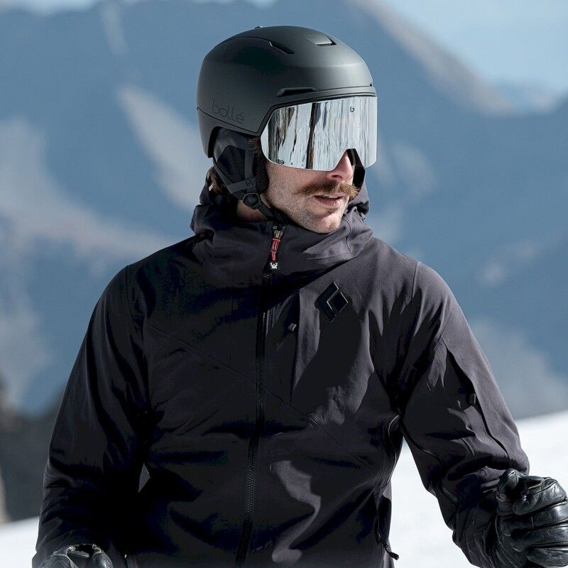 Bollé X-Fusion Pure - Brown Gun Cat 2 - Skihelm met vizier | Hardloop