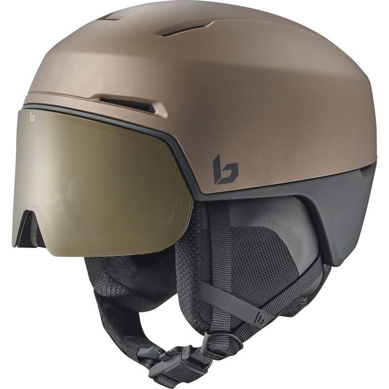 Bollé X-Fusion - Photochromic Gold 1-3 - Ski helmet with visor | Hardloop