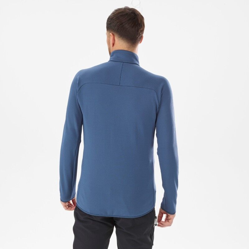Millet Fusion Grid Jacket - Pánská fleesová mikina | Hardloop