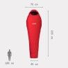 Millet Baikal 1500 Reg - Saco-cama | Hardloop