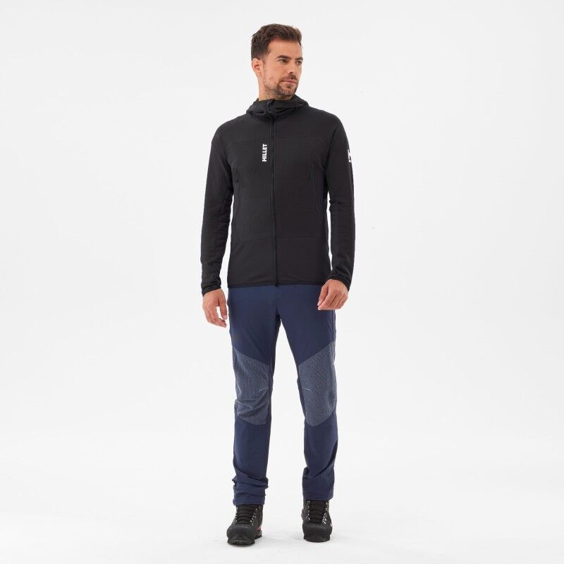 Millet Fusion Grid Hoodie - Polaire homme | Hardloop