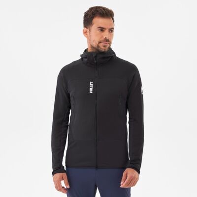 Fusion Grid Hoodie - Fleecevest - Heren