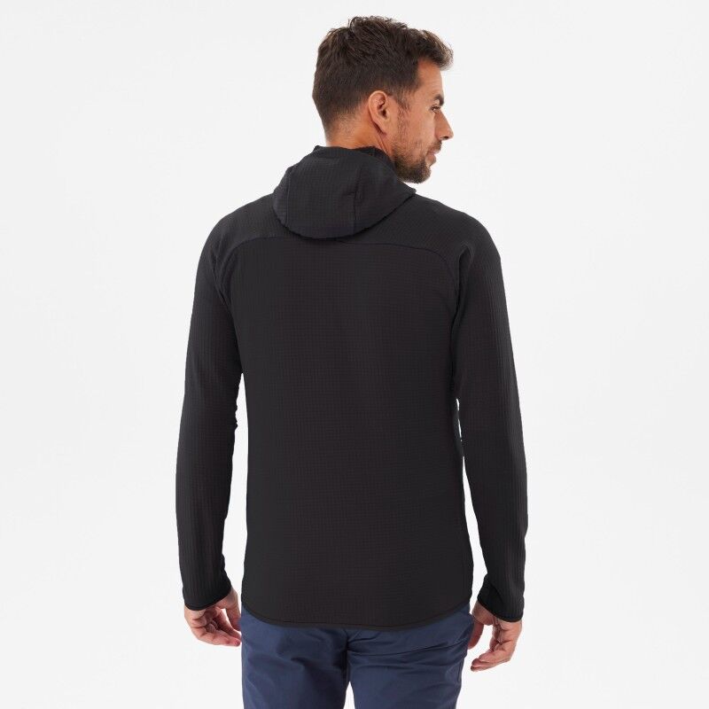 Millet Fusion Grid Hoodie - Fleece jacket - Men's