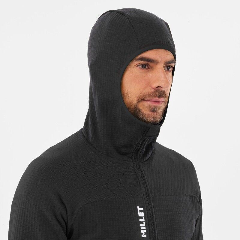 Millet Fusion Grid Hoodie - Fleece jacket - Men's