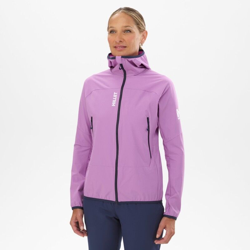 Millet Fusion XCS Hoodie Veste softshell femme Hardloop