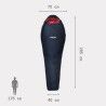 Millet Baikal 750 - Saco-cama mulher | Hardloop