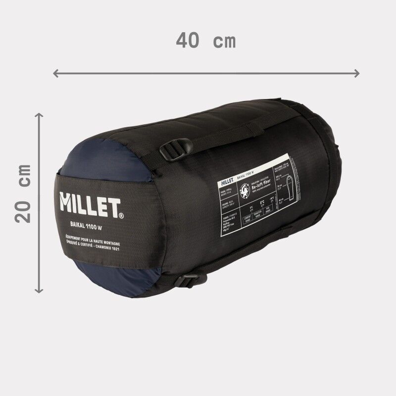 Millet Baikal 1100 W - Slaapzak Dames | Hardloop