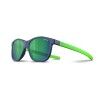 Bleu Foncé Mat / Vert Fluo Mat
