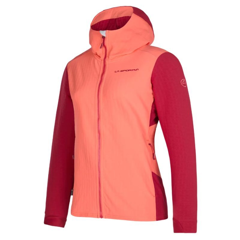 LA SPORTIVA  - Descender Storm Jkt - Veste imperm&eacute;able femme Flamingo / Velvet - S