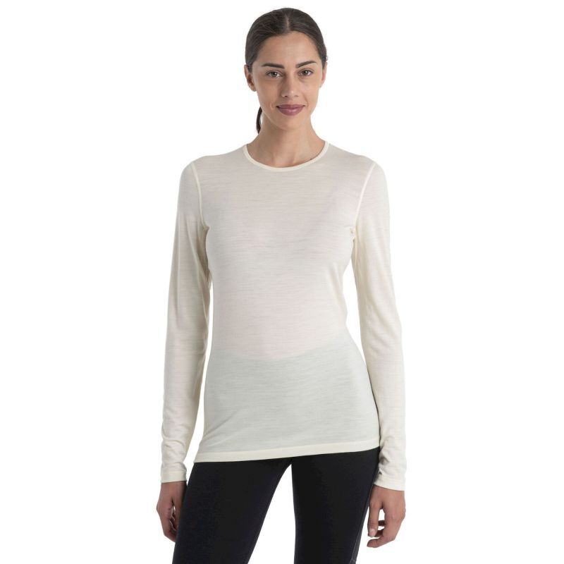 200 Oasis Long Sleeve Crewe - Roupa interior de lã merino mulher