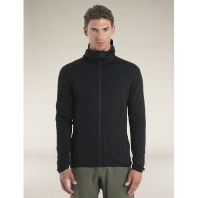 560 RealFleece Elemental II LS Zip Hoodie - Forro polar de lana merina - Hombre