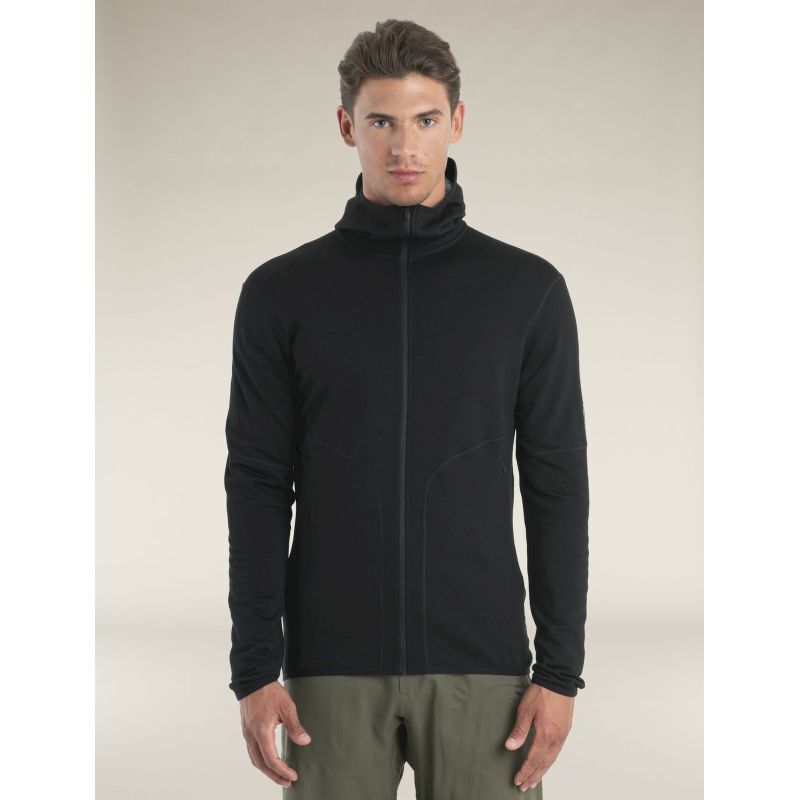 icebreaker 560 RealFleece Elemental II LS Zip Hoodie Merino