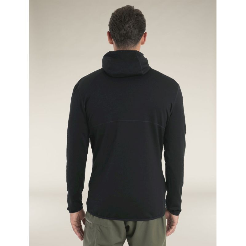 icebreaker 560 RealFleece Elemental II LS Zip Hoodie - Merino Fleecejakke - Herrer | Hardloop