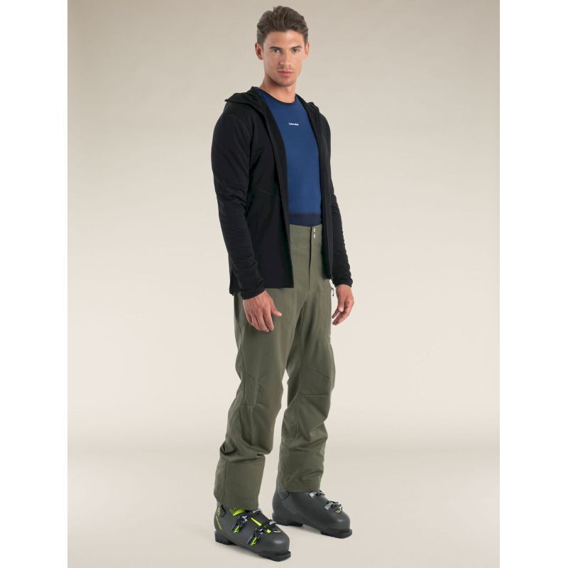 icebreaker 560 RealFleece Elemental II LS Zip Hoodie - Merino Fleecejacke - Herren | Hardloop