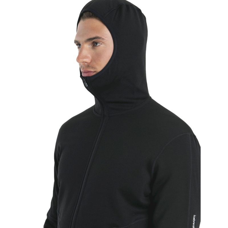 icebreaker 560 RealFleece Elemental II LS Zip Hoodie - Polar z wełny Merino® męski | Hardloop
