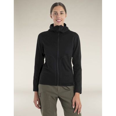 560 RealFleece Elemental II LS Zip Hoodie - Merino Fleecejacke - Damen