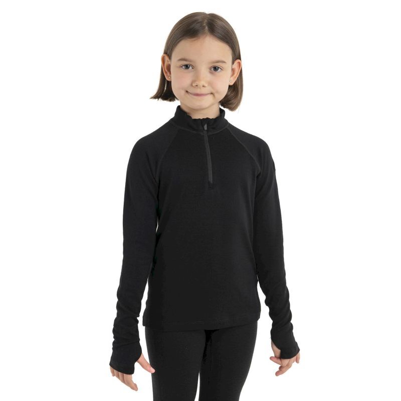 260 Tech LS Half Zip - Camisola térmica de lã merino criança