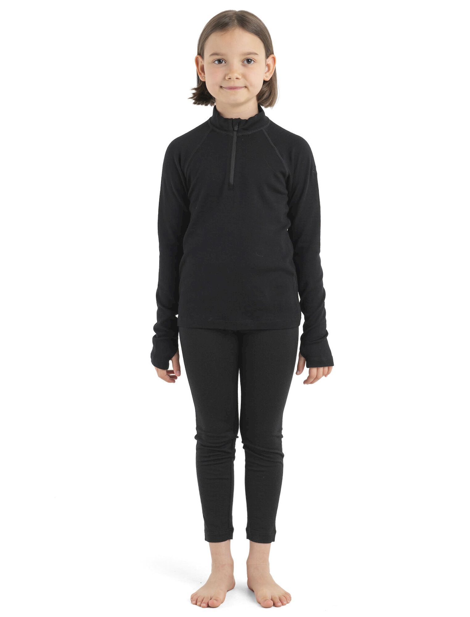 icebreaker 260 Tech LS Half Zip - Maillot thermique laine mérinos enfant | Hardloop