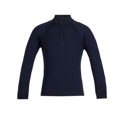 260 Tech LS Half Zip - Maillot thermique laine mérinos enfant