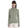 icebreaker 260 Quantum IV LS Zip Hoodie - Merino Fleecevest - Dames | Hardloop