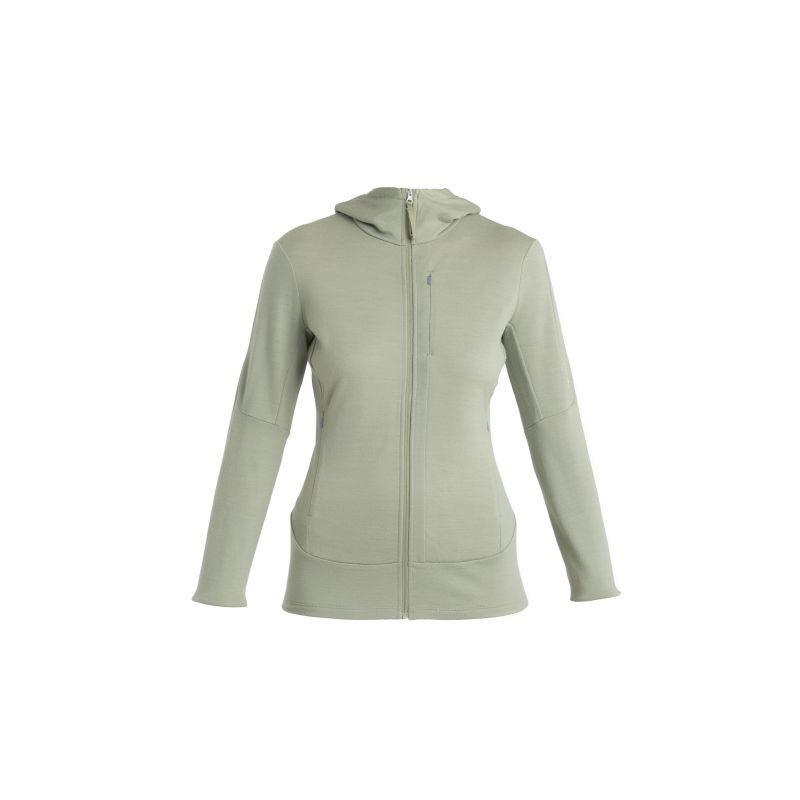 icebreaker 260 Quantum IV LS Zip Hoodie - Forro polar de lana merina - Mujer | Hardloop