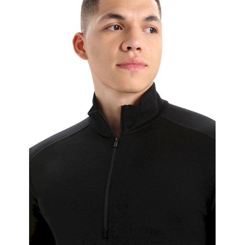 icebreaker 260 Tech LS Half Zip - Maillot thermique laine mérinos homme | Hardloop