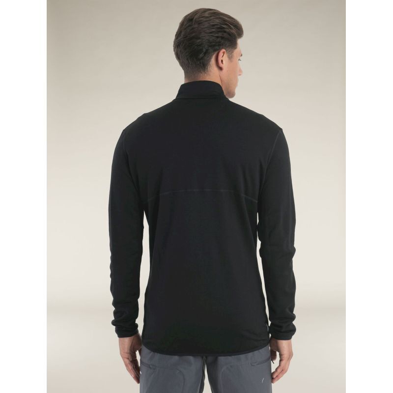 icebreaker 560 RealFleece Elemental II LS Zip - Fleece de lã merino homem | Hardloop