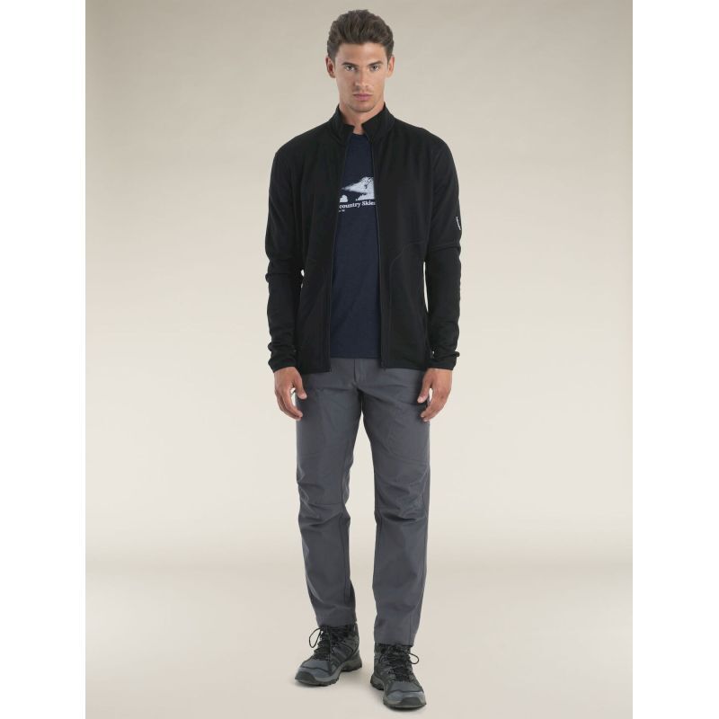 icebreaker 560 RealFleece Elemental II LS Zip - Pánská fleesová mikina | Hardloop