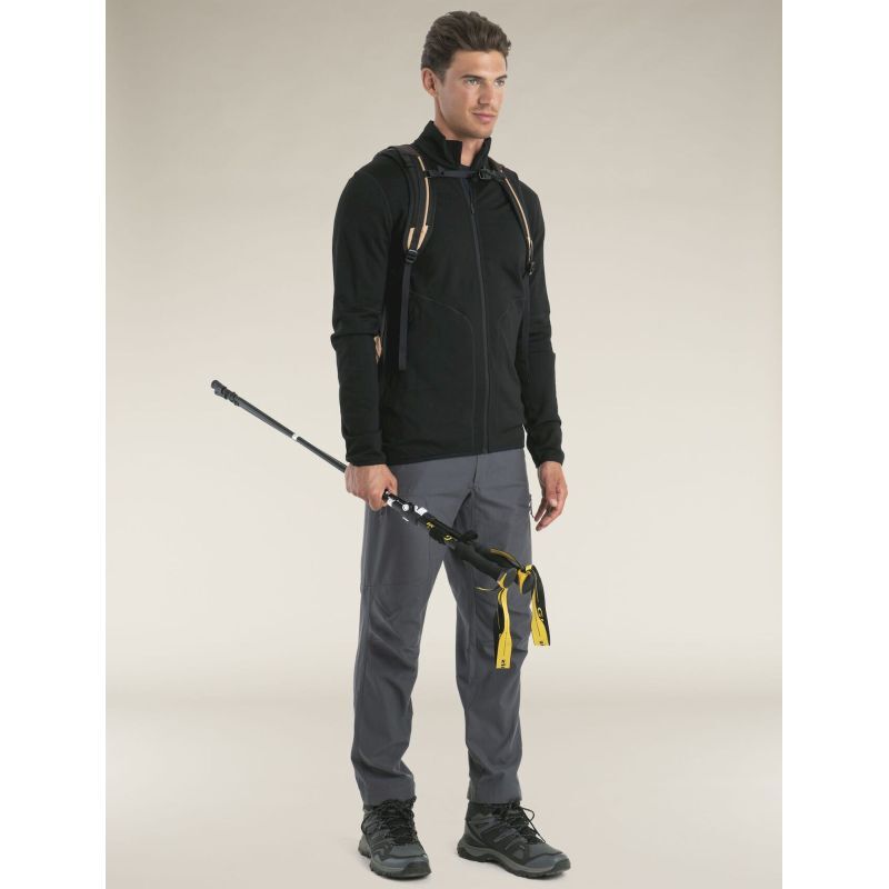 icebreaker 560 RealFleece Elemental II LS Zip - Giacca in pile di merino - Uomo | Hardloop