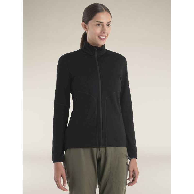 icebreaker 560 RealFleece Elemental II LS Zip - Polar z wełny Merino® damski | Hardloop