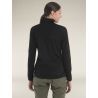 icebreaker 560 RealFleece Elemental II LS Zip - Fleece de lã merino mulher | Hardloop