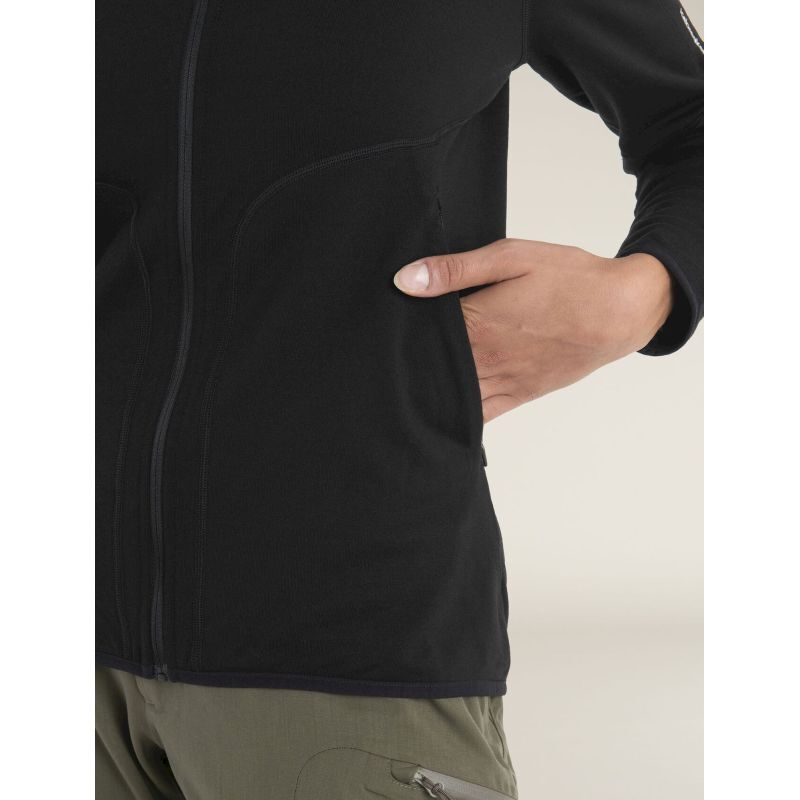 icebreaker 560 RealFleece Elemental II LS Zip - Forro polar de lana merina - Mujer | Hardloop