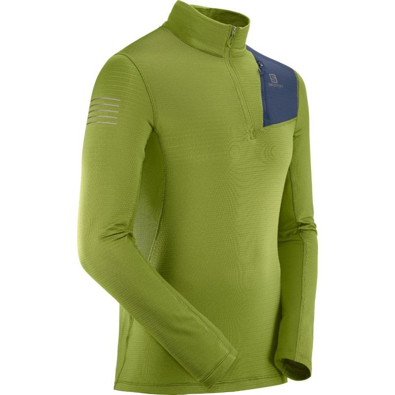 Salomon Grid Hz Mid M Fleece jacket Men s